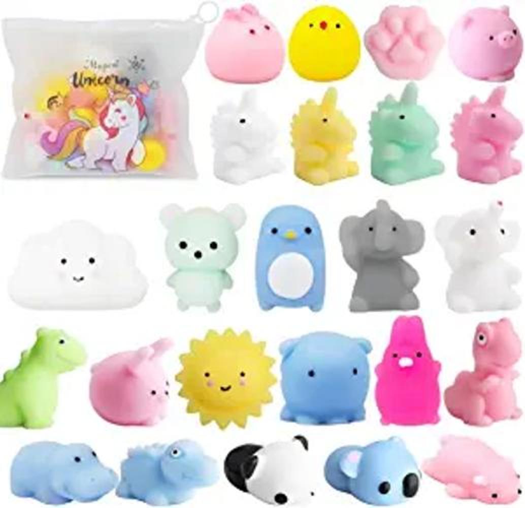 POKONBOY 25 juguetes blandos de Mochi mini Kawaii