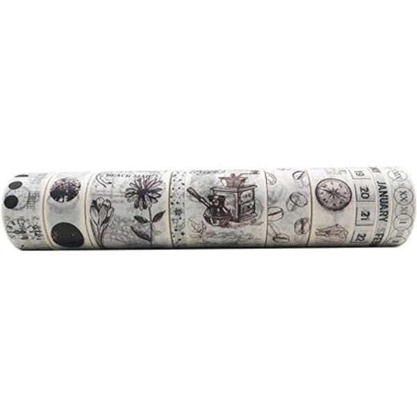 EnYan Juego de 10 rollos de cintas decorativas japonesas_2