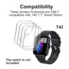 smaate Protector de pantalla suave compatible con reloj_2