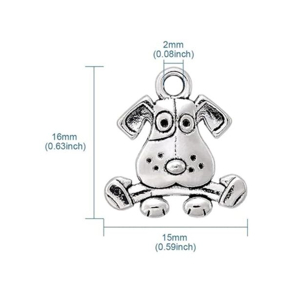 Dijes colgantes de acero inoxidable MegaPet_3