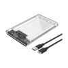 Reletech Caja de disco duro externo de 2.5 pulgadas SATA_1