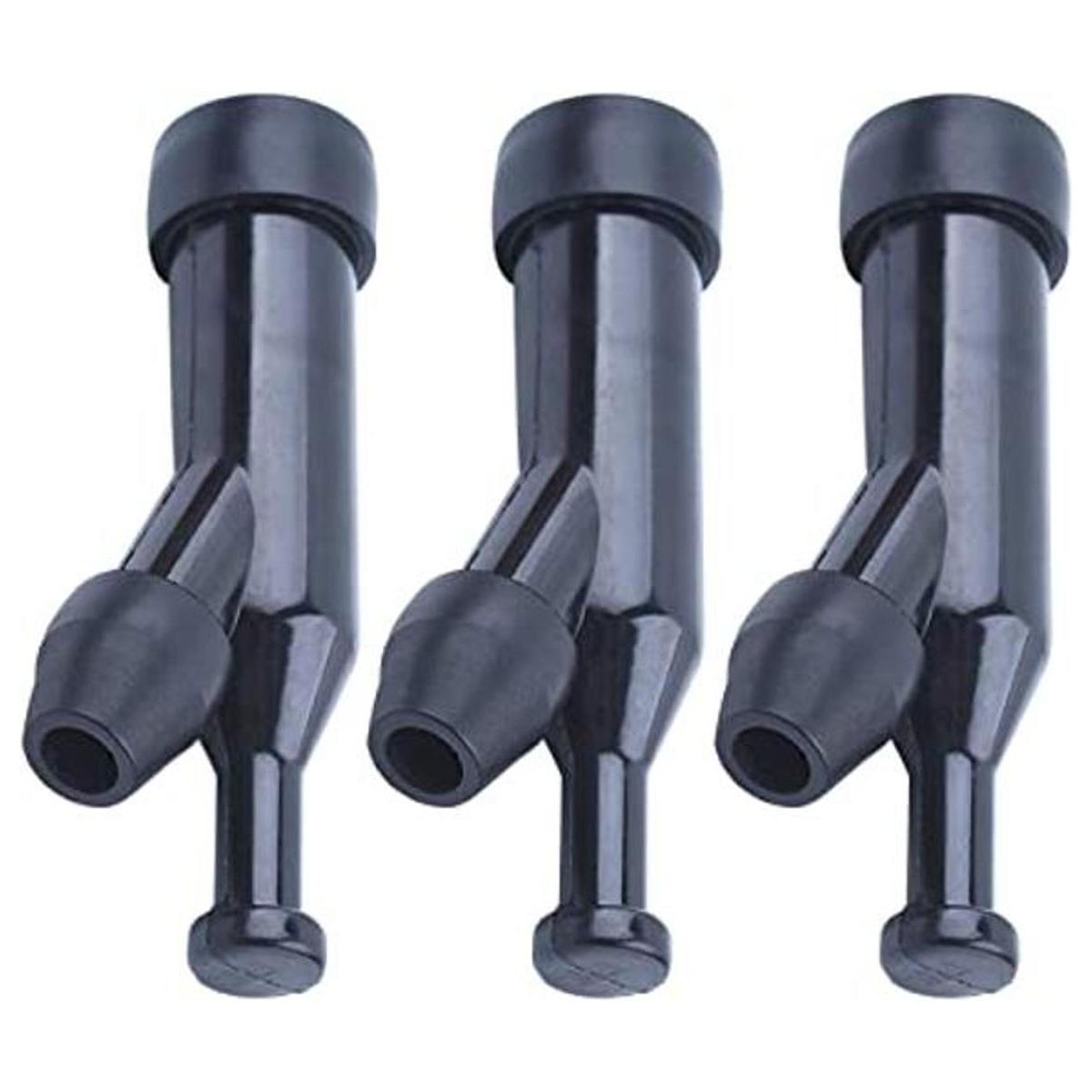 Adefol 3 botas de tapa de bujía para Honda GX120 GX160