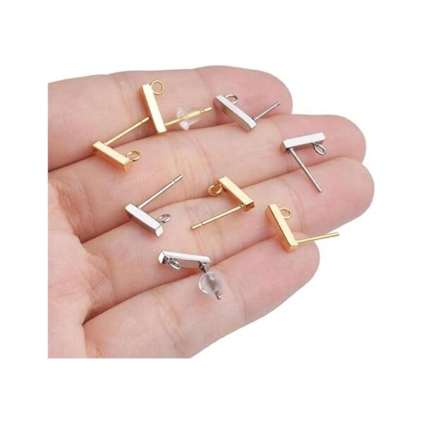Aylifu 20 pendientes hipoalergénicos de acero inoxidable