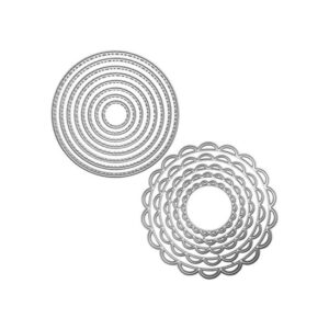 2 paquetes de moldes de plantillas de metal para troqueles