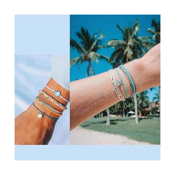 Cuerdas enceradas de color brillante para macramé