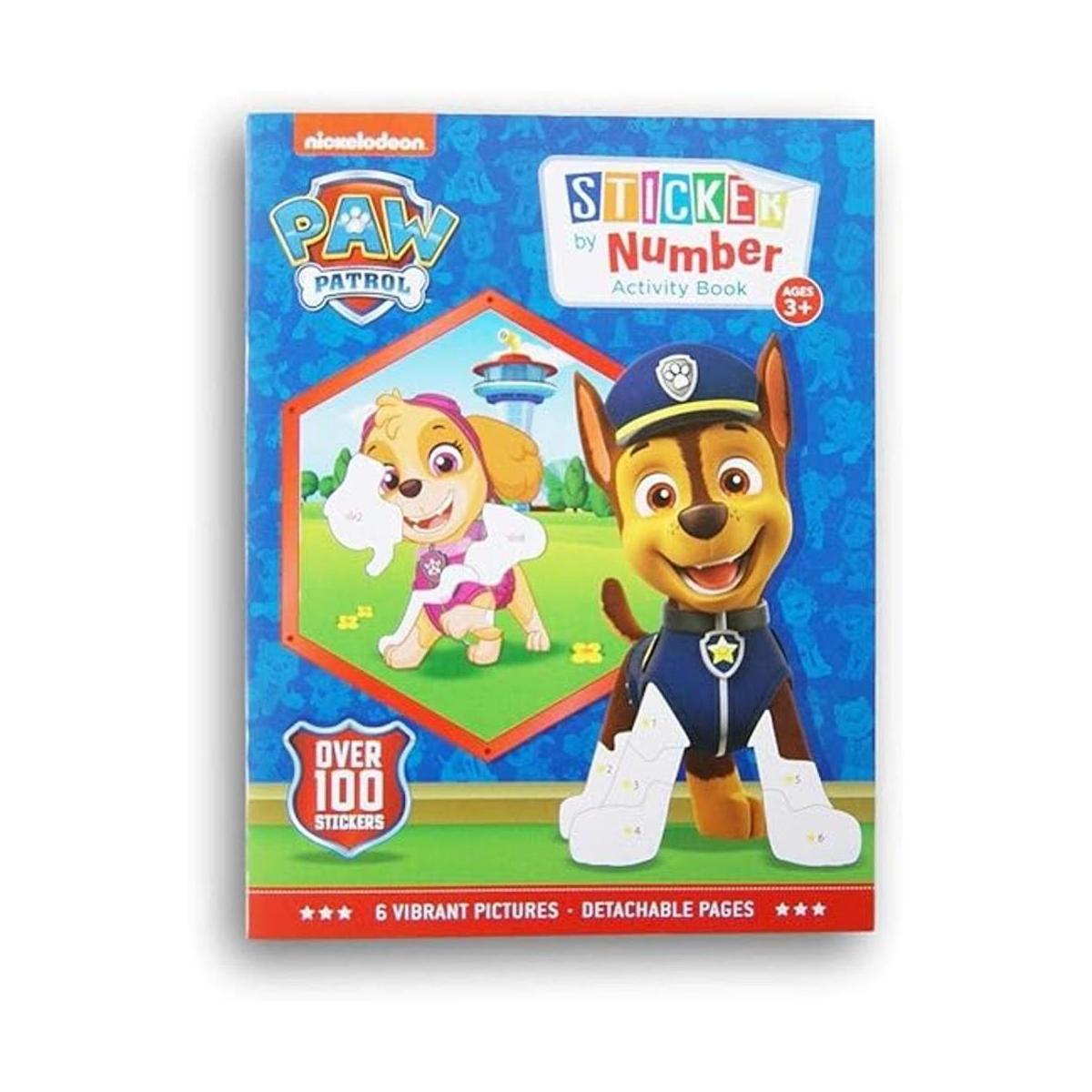 Pegatina de Pup Patrol para libros de actividades diseño