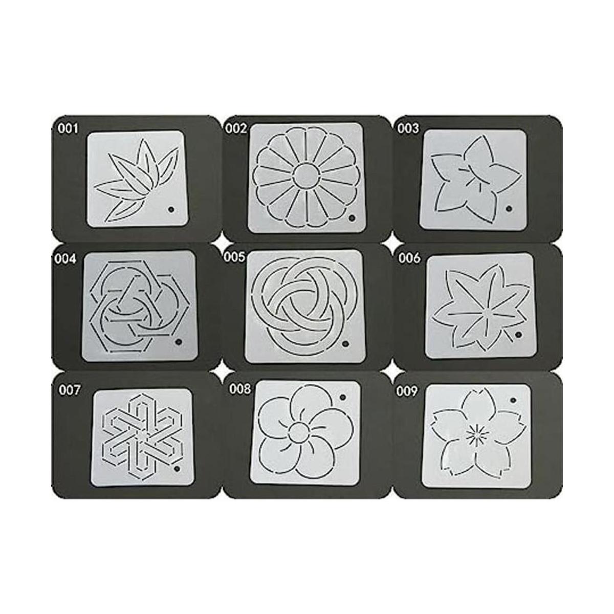 honeysew Semitransparente Quilting plantilla herramientas