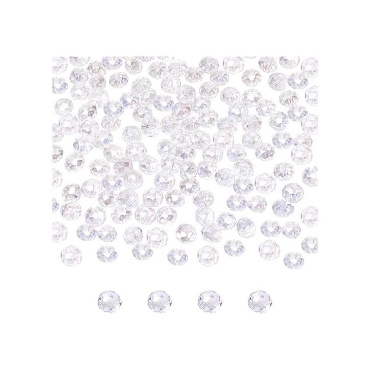 Shapenty 800 cuentas de cristal de Briolette facetadas