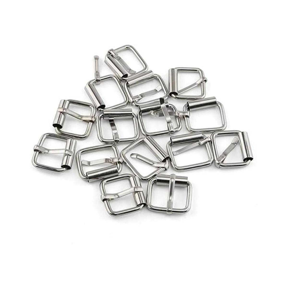 Eoutstanding 15 hebillas ajustables rectangulares de 34