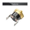 Fielect KSD301 Interruptor de control de temperatura de_3