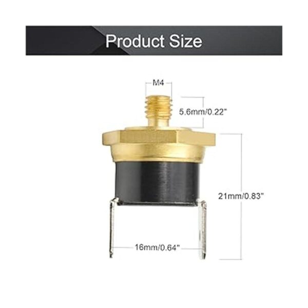 Fielect KSD301 Interruptor de control de temperatura de_2