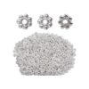 BronaGrand 500pcs Metal Daisy Spacer Beads 0.157 in para_1