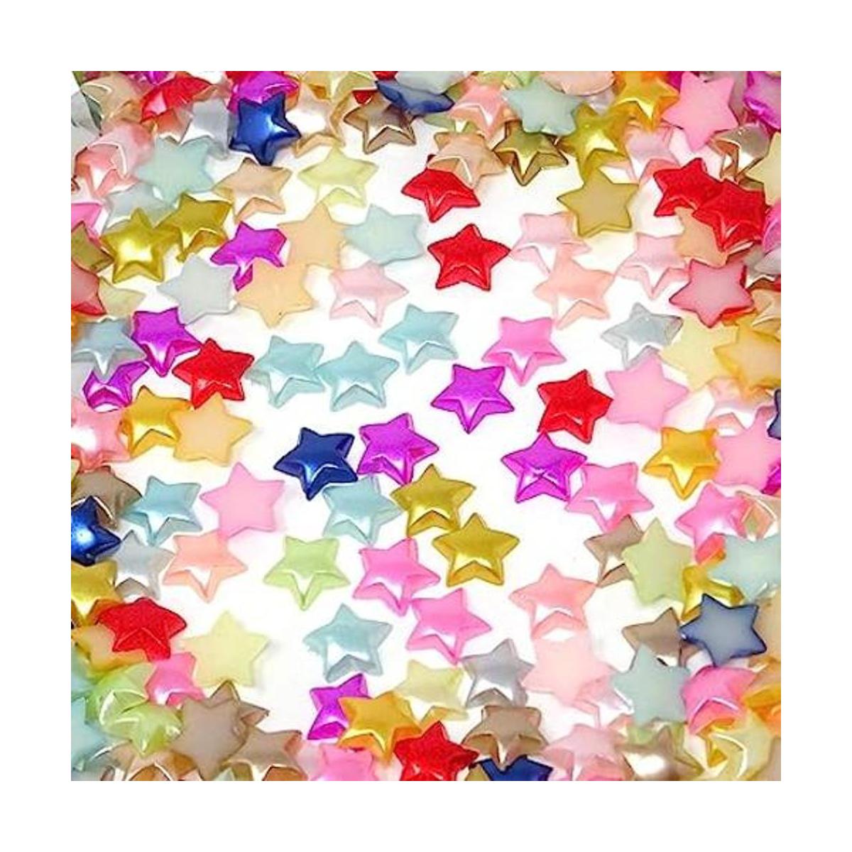 Honbay Abalorios de resina con forma de estrella 500