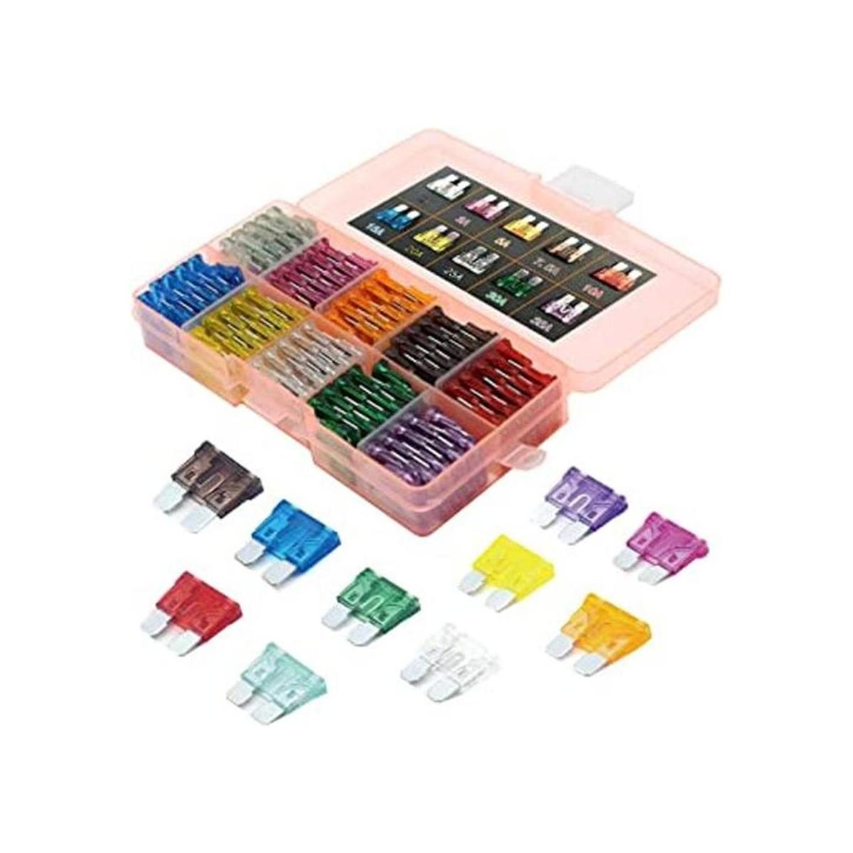 Juego de fusibles de hoja Glowgeek de 100 piezas surtidos
