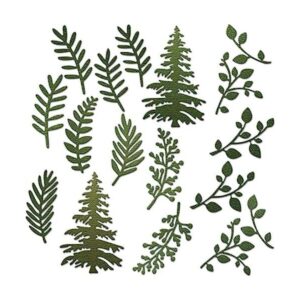 17 troqueles de corte de árbol de Navidad troqueles de