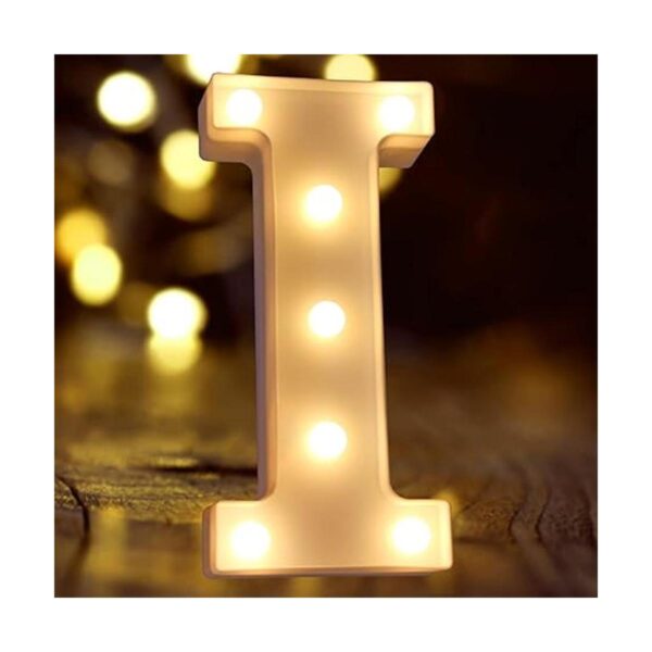 Laerjin Letras de marquesina con luces número de luz LED_2