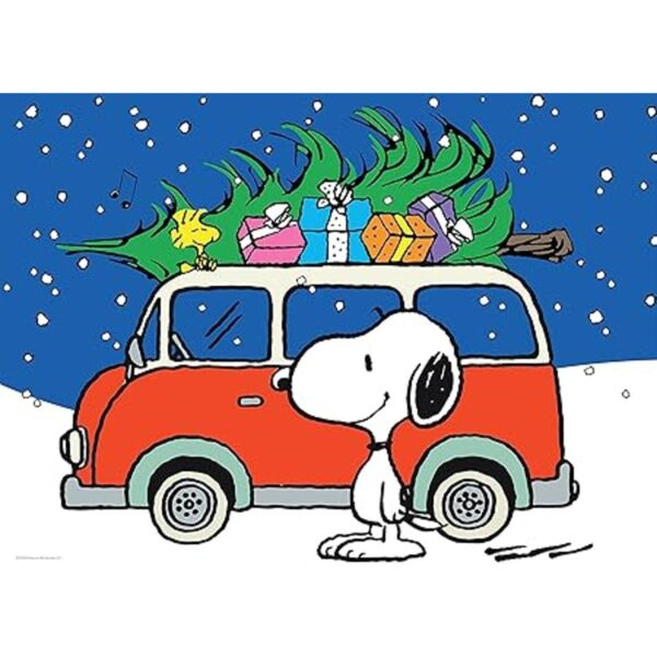 Ceaco Rompecabezas de 100 piezas de Peanuts paz y regalos_2