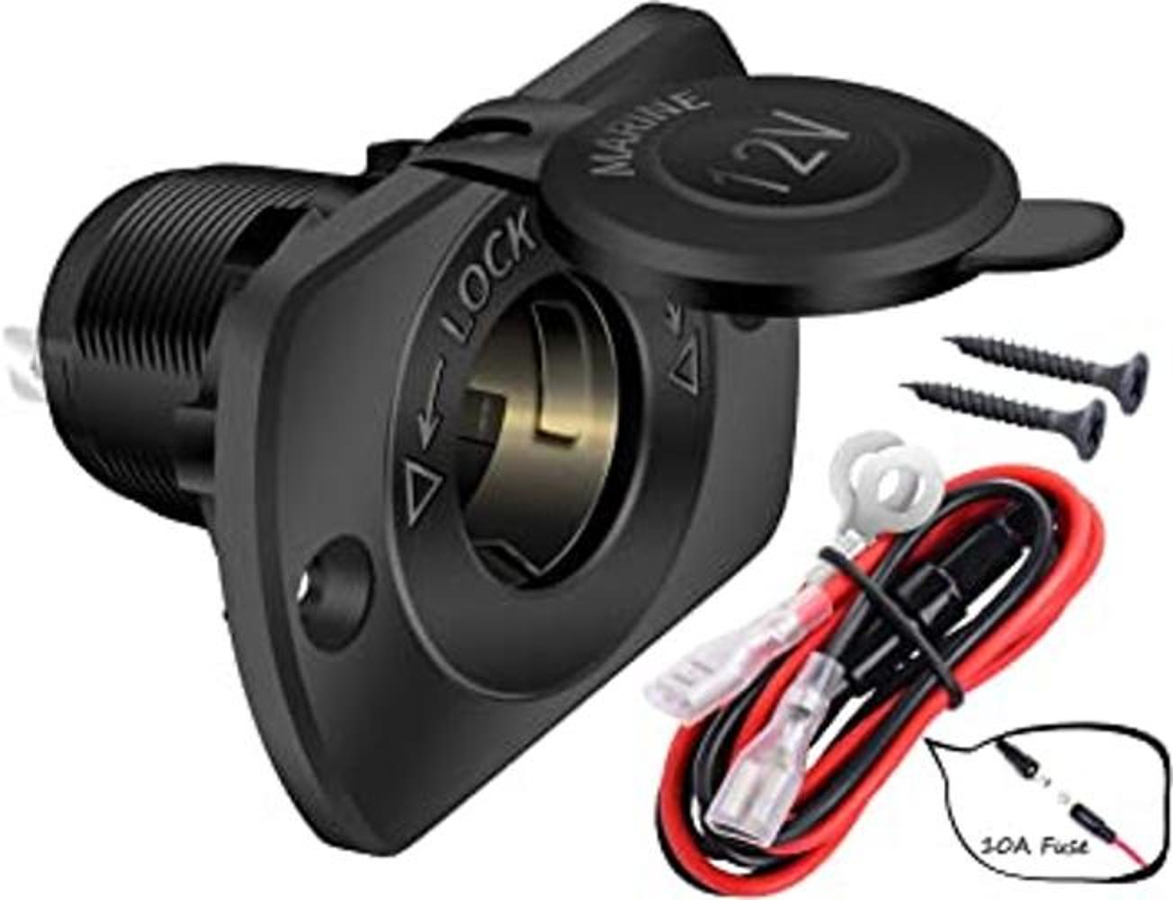 DaierTek 12 V coche marino barco encendedor de cigarrillos