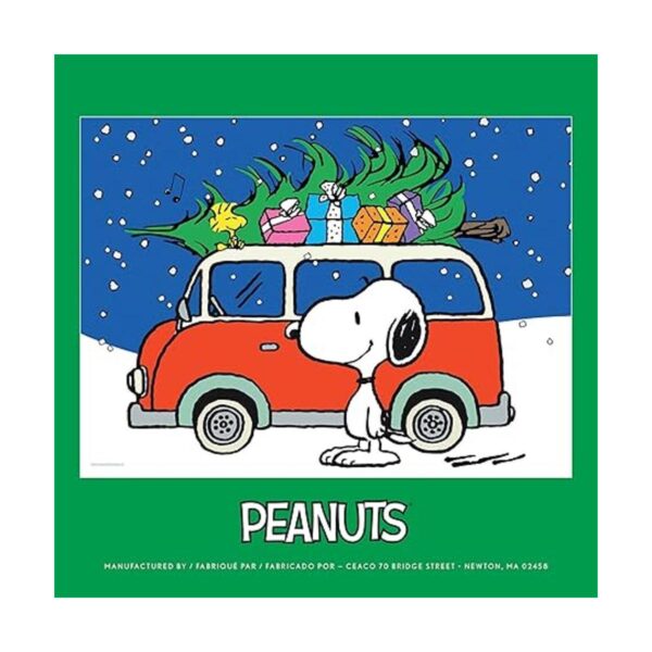 Ceaco Rompecabezas de 100 piezas de Peanuts paz y regalos_4