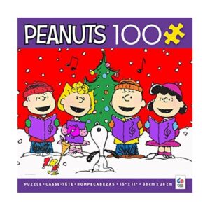 Ceaco Peanuts Holiday Rompecabezas de 100 piezas_1