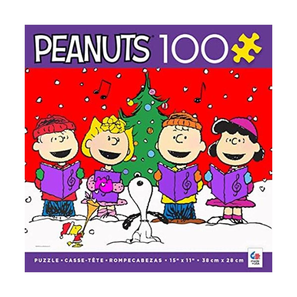 Ceaco Peanuts Holiday Rompecabezas de 100 piezas