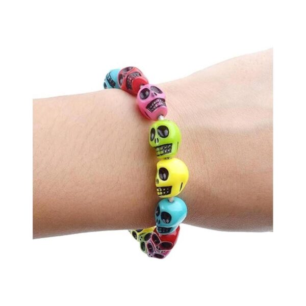 200 cuentas de acrílico con forma de calavera para hacer