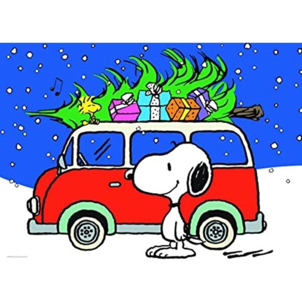 Ceaco Rompecabezas de 100 piezas de Peanuts paz y regalos_1