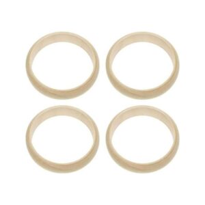 Penta Angel Pulsera de madera 4pcs 3.1 in sin terminar_1