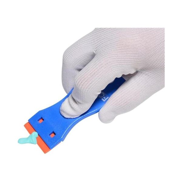 foshio 1.5 Mini de afeitar doble filo de plástico_5
