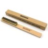 MAXMAN Cepillo de alambre de latón mango de madera_5