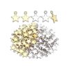 100 colgantes con forma de estrella 0.512 x 0.394 in con