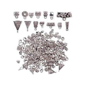 3.53 oz 110 130 piezas mixtos conectores de plata
