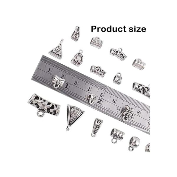 3.53 oz 110 130 piezas mixtos conectores de plata