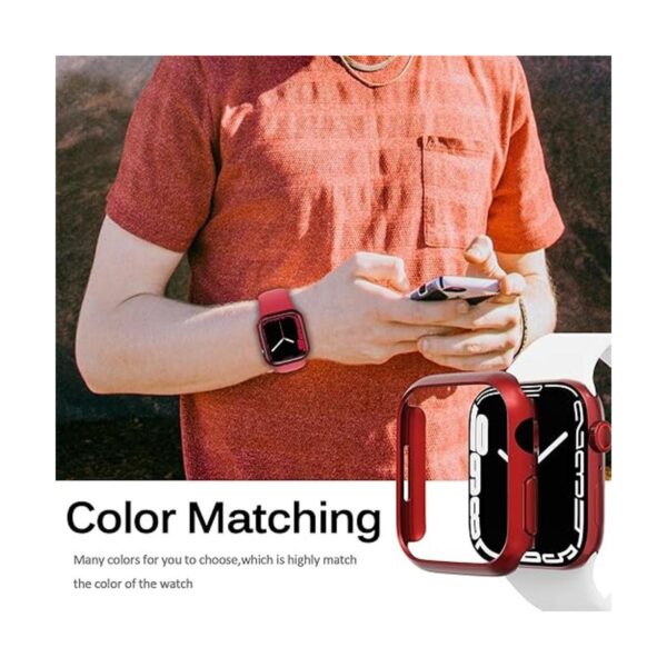 Miimall Funda compatible con Apple Watch de 1.77 pulgadas_5