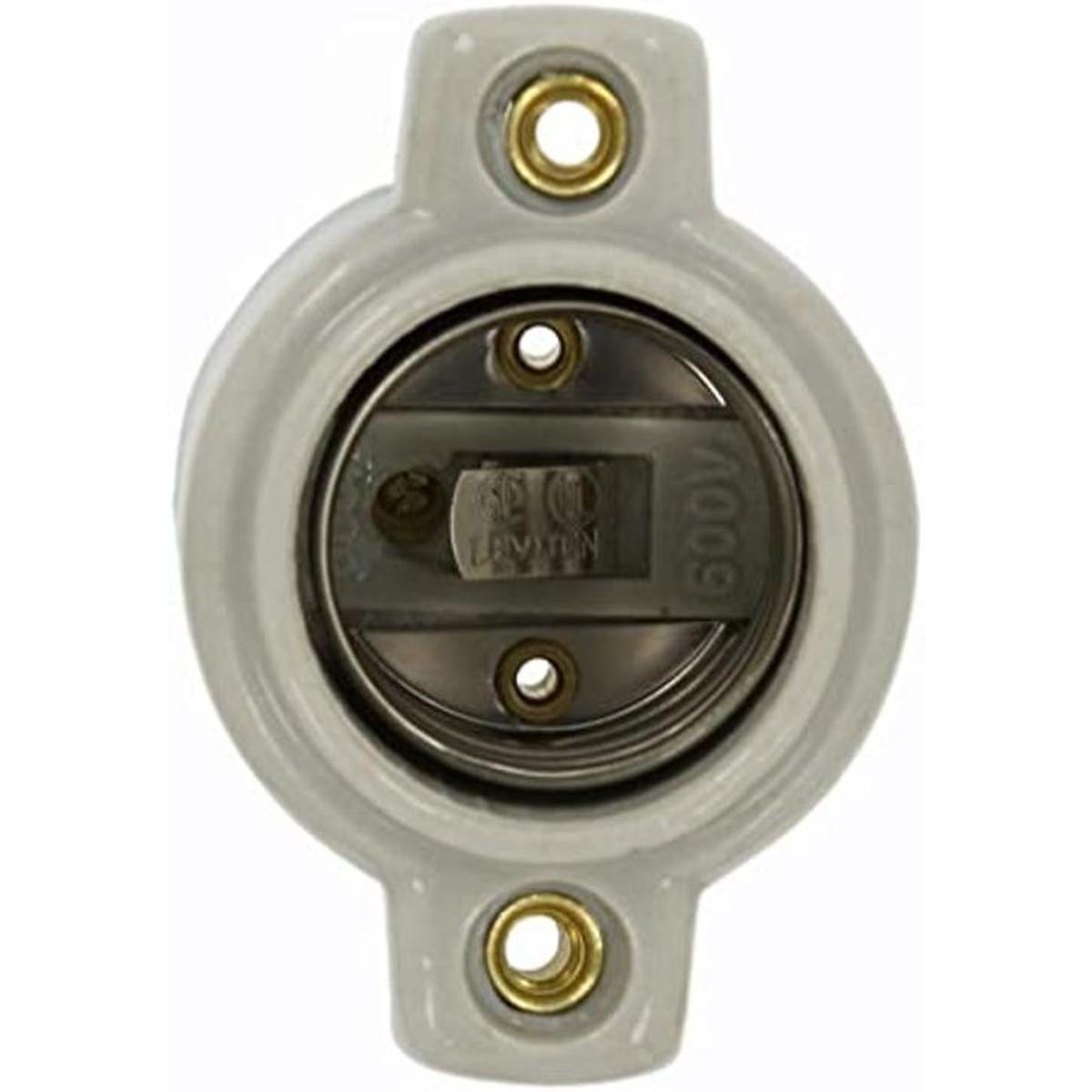 Leviton 9885 Letrero RECEPT PKD blanco