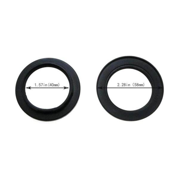 Maxmoral 2 anillos de repuesto para lámpara E26 E27_4