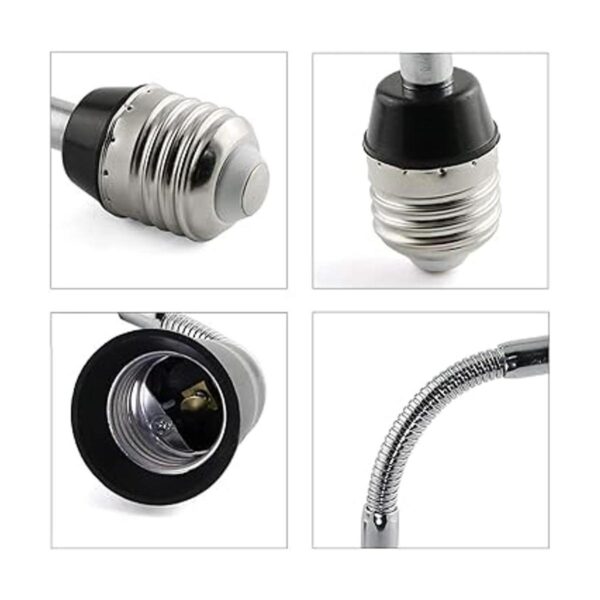 Longdex E27E27 Adaptador extensor flexible de rosca para_2