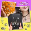 JIALEEY Dijes de esqueleto de calavera de Hallowmas