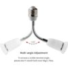 DiCUNO Adaptador extensor de sóquet E26E27 extensión_4