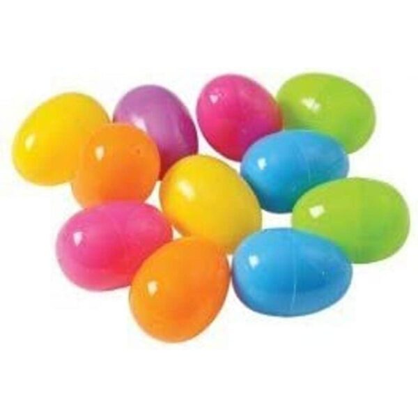 GiftExpress Huevo de Pascua de plástico 50 piezas ideal_1