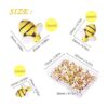 CCOZN 40 piezas de abejas de resina diminutas decoración