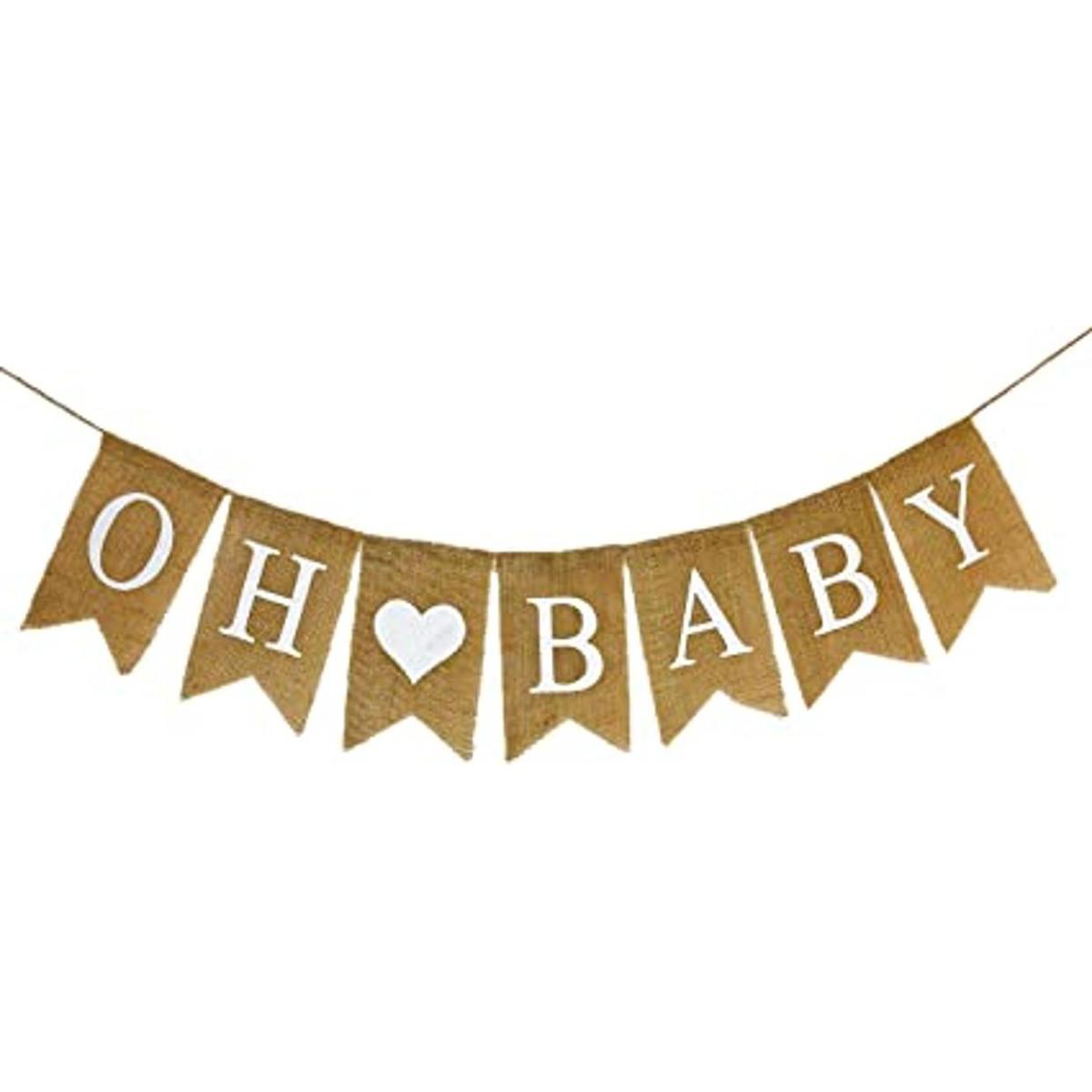 Shimmer Anna Shine Oh Baby Cartel de arpillera para