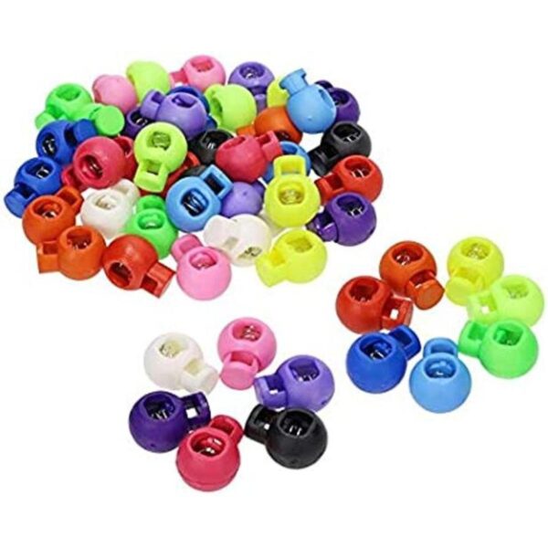 Shapenty 13 colores Sujetador de plástico para cordón_1