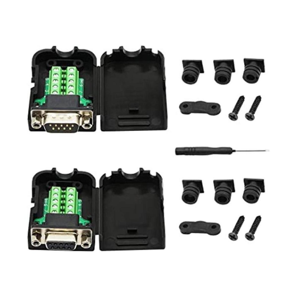 SinLoon DB9 adaptador de conector RS232 puerto serie DSUB