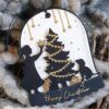 Juegos de árbol de Navidad troquelado de corte de metal