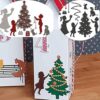 Juegos de árbol de Navidad troquelado de corte de metal