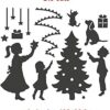 Juegos de árbol de Navidad troquelado de corte de metal
