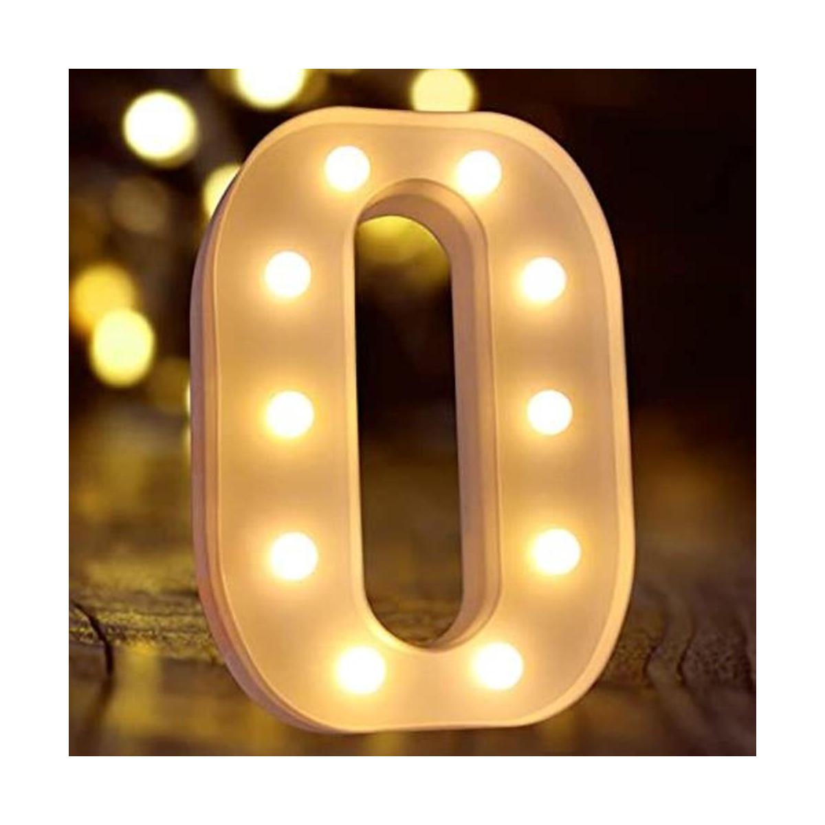Letras iluminadas letras de carpa Laerjin con luces