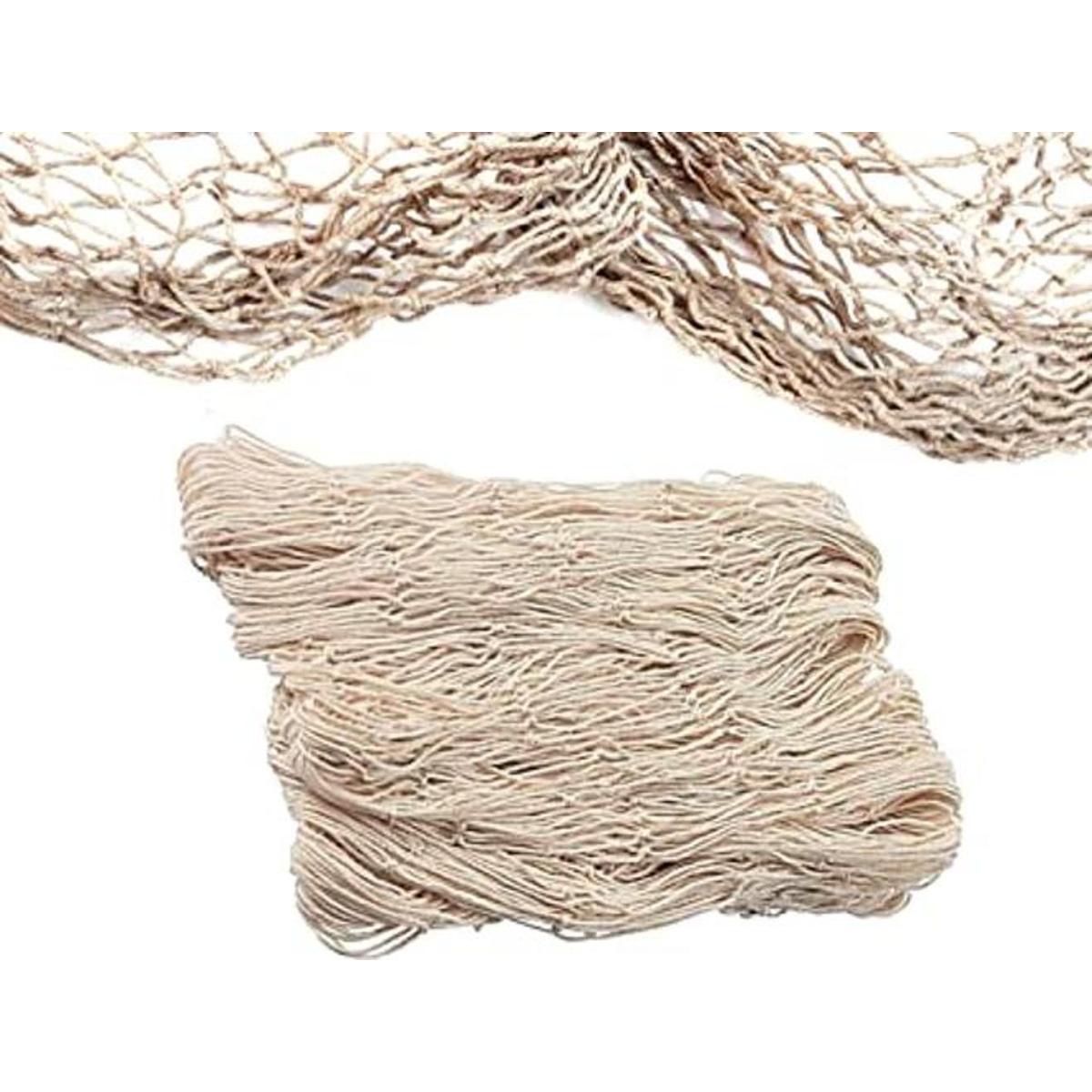 Red de pesca natural para fiestas piratas fiestas