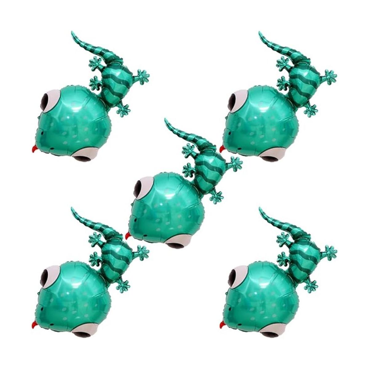 HORUIUS Gecko Globo de papel de aluminio Gecko Globos de